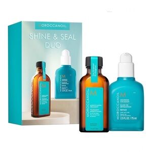 Moroccanoil Shine & Seal Duo- Moroccanoil Treatment & Mending Infusion Repair